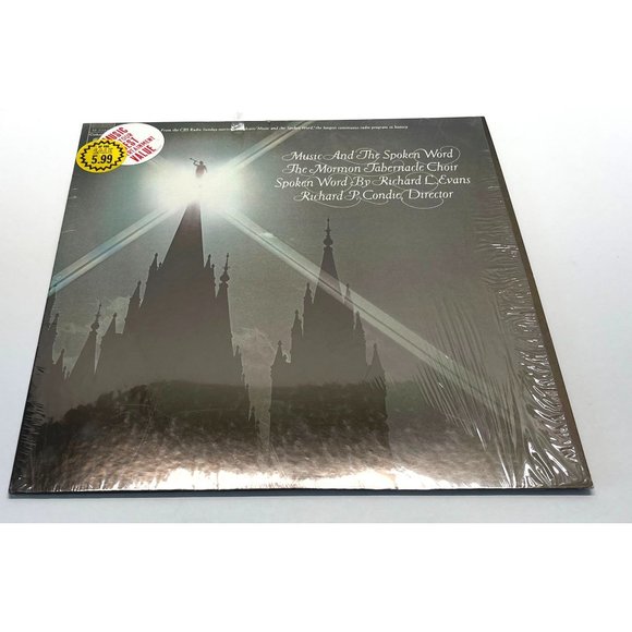 Mormon Tabernacle Choir Music and the Spoken Word Vinyl LP 1975 in Shrink LDS - Picture 5 of 6
